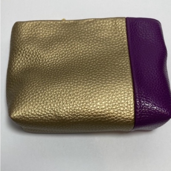 Rustic Cuff Purple and Gold Duo with Pouch - Picture 7 of 8